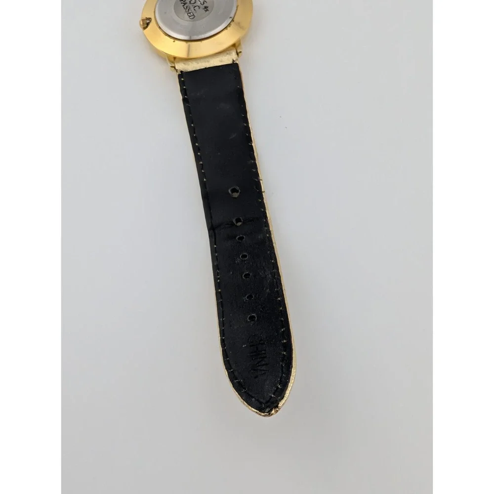 Festive Christmas Santa‎ Claus Watch Women 33mm Floating Crystals- New Battery